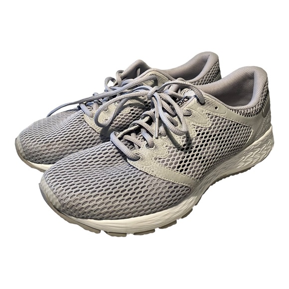 ASICS ROAD HAWK FF2 GRAY FEEL FAST RUNNING Womens Size 10 SHOES - Picture 6 of 8